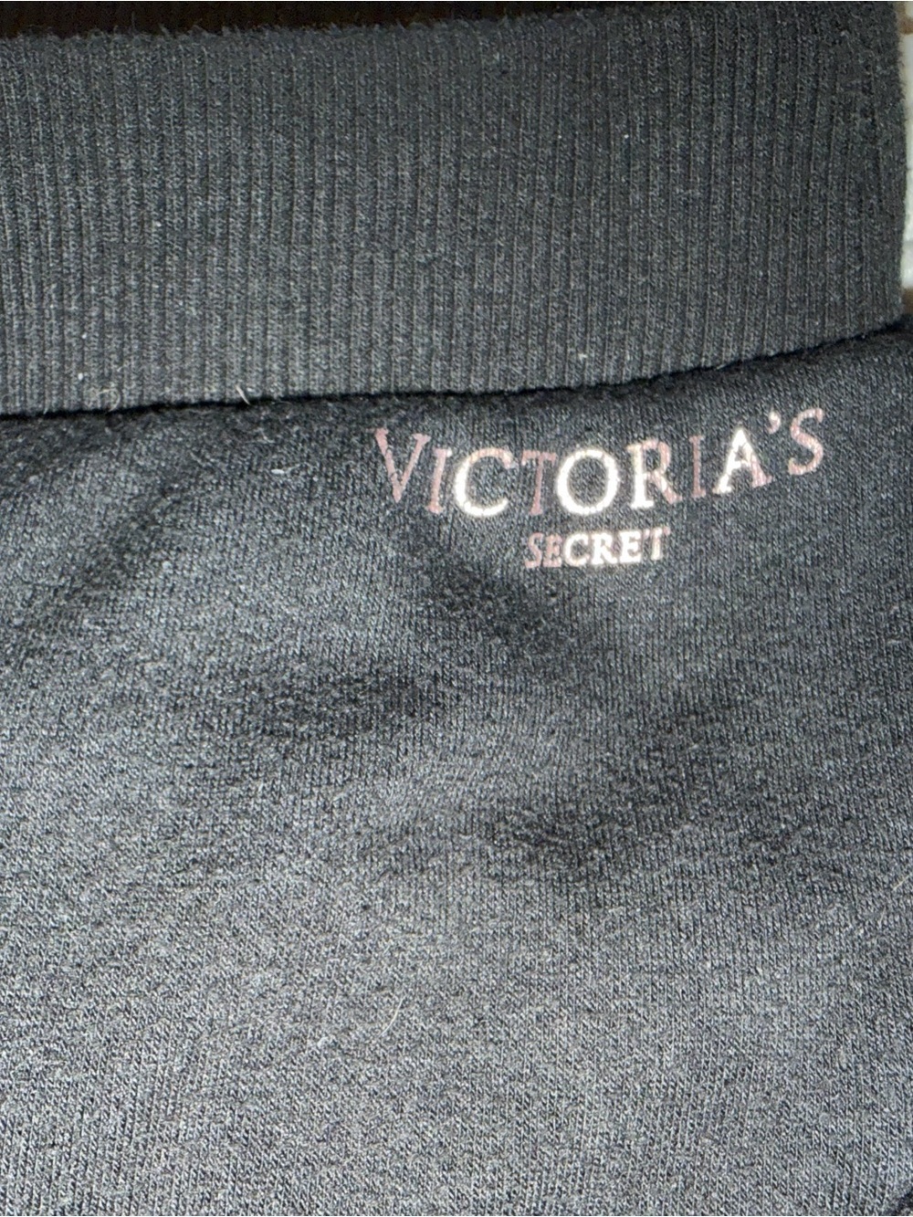 4 Pairs Victoria's Secret Black and Light Gray Sweatpants with Floral Trim - Picture 3 of 10